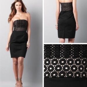 NWT ANN TAYLOR LOFT Black Cocktail Dress 4